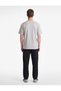 Cotton Crew Neck Short Sleeve Printed Oversize Sports T-Shirt - 3