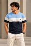 Men's Premium Casual Cotton Blend T-Shirts – Combo Pack of 4 | Stylish Crew Neck Short Sleeve Tees - 4