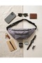 Lila Unisex Crossbody Bag for Everyday Use, with Zipper, 30X13 Cm, Bsk2026. - 5