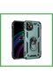 iPhone 12 Mini Compatible Case Sofia Ring Silicone Cover - Green Bezoss