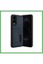 Samsung Galaxy S25 Compatible Edge Sara Leather Case with Business Card Holder - Navy Blue Bezoss