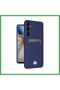 Samsung Galaxy S24 Plus Compatible Kelvin Silicone with Business Card Holder - Navy Blue Bezoss