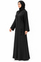 Long Abaya with a Flowing Cut |   Flowing Long Abaya - 3