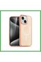 iPhone 15 Plus Compatible Case Star Magsafe Cover - Orange Bezoss