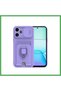 Redmi 13 4g Compatible Case Zuma Silicone with Business Card Holder and Ring - Lilac Bezoss