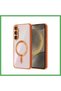 Samsung Galaxy A57 5g Compatible Kross Magneticsafe Cover - Orange Bezoss