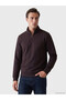 Quality Parts from Çelebi Store Dik Roba Collar Men's Thick Sweatshirt