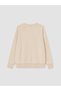 Peak New Season Beige Crew Neck Women's Tunic - 7