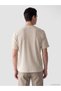 Henley Roba Collar Textured Men's T-Shirt from Uzg Store for Style Enthusiasts - 3