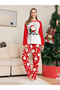 Family Christmas Pjs Matching Sets Baby Christmas Matching Jammies for Adults and Kids Holiday Xmas Sleepwear Set (Women)
