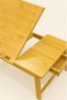 Wooden table for reading books طاولة خشبية لقراءة الكتب