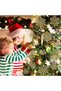 36pcs Christmas Gold Snowflake Ornaments Plastic Glitter Snow Flakes Ornaments for Winter Christmas Tree Decorations Size Varies Craft Snowflakes - 6