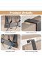 خطافات فوق الباب مع 6 خطافات، رف تخزين لغرفة النوم والمطبخ والحمام - 4