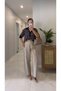 Vinda Stone High Balloon Cut Pants - 7
