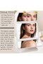 مرآة تجميل مزودة بإضاءة، مرآة مكياج مضيئة مع تكبير 3X/2X، إضاءة ناعمة قابلة للتعتيم بثلاثة ألوان - 4