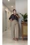 Vinda Stone High Balloon Cut Pants