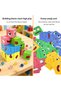 Wooden Face Changing Cube Game, Expression Matching Puzzle Building Blocks, 72 Pattern Cards, Educat - 4