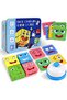Wooden Face Changing Cube Game, Expression Matching Puzzle Building Blocks, 72 Pattern Cards, Educat