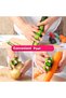 4 Pack Finger Peeler Vegetable Fruit Potato Kitchen,Assorted Colors - 3