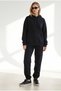 Women's Black Shaded Thick Tracksuit Set Etkm-0000093 - 6