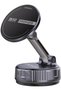 MagZen Magnetic Car Phone Holder compatible with MagSafe | N52 Magnet Hold, 360° Rotatable Base, Foldable Zinc Alloy, Gel Suction Cup, 4-7 Inch Phones