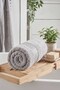 Luxury |   100% Cotton Jacquard Luxury 2-Piece Towel Set |   Towel Set |   Bathroom Set Gray - 4