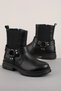 Genuine Leather Light Sole Daily Comfortable Boots Anl.2798 Black - 4