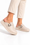 Perla 3102 Anatomical Soft Thick Sole Women's Daily Home and Outdoor Sabo Slippers