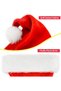Christmas Hats Santa Hat Adult, Xmas Hat Holiday for Adults, Unisex Velvet Comfort Christmas Party Hat Thicken Classic Fur for Christmas Gifts New Year Festive Holiday Gifts for Men Wowen - 4