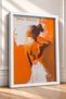 Bella Donna Written Abstract Woman Figure Framed Painting Italy Poster Wall Decor Itp056 - 2