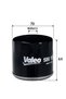 Oil filter 586155