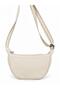 Women's Soft Fabric Shoulder Bag Waterproof Women's Bag Cream - 4
