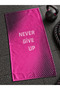 Never Give up Printed Sports Fitness Towel 50X100 cm High Sweat Absorbent Quick Drying Sports Athlete Towel Fitness Training Gym Boxing - 5