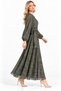 Etro Patterned Beaded Embroidered Side-Tie Full-Length Dress with Fully Lined Interior - 4