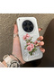 Tecno Camon 40 Premier Compatible Case with Rose and Lettering Design, Protective, for Daily Use.