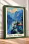 Orta San Giulio, a Painting Depicting a Village by the Lake, Italy Poster, Wall Decor, Itp080. - 2