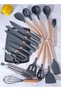 19-Piece Knife and Kitchenware Set Cookware ToolsSet Cookware Tools Spoons and Knifes Set PFOA - 3