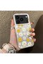 iPhone 17 Pro Max Compatible Spring Daisy Print Case, Durable, Cute.