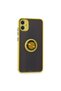Glb-Stl41414 iPhone 17 Pro Max Lens Ring Silicone Case - Navy Blue