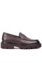 - Genuine Leather Brown Men's Casual Loafer - 115-K416