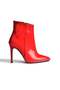 N372524408 Red Patent Leather Women's Ankle Boots with Thin Heels. - 6