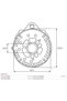 Capac protector, alternator ARC0212S - 4