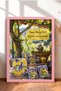 Dear Italy, Lemon-Patterned Porcelain Plates, Framed Painting, Italy Poster, Wall Decor, Itp087.