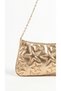 Star Patterned Chain Strap Zippered Hand and Shoulder Clutch Bag - 3