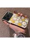غطاء هاتف متوافق مع iPhone 17 Pro، مطبوع عليه تصميم زهرة البابونج، متين، أنيق. - 2