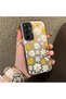 Samsung Galaxy A35 Compatible Spring Daisy Print Case, Durable, Cute.