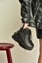 Z367820409 Black Thick-Soled Sports Boots - 2