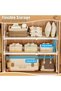 Expandable Cabinet Storage, Closet Shelf Clothes Storage, Expandable Length and Height, Shelf Stacka - 3