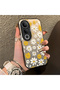 Vivo V50 Lite 4G/5G Compatible Spring Daisy Printed Case, Durable, Cute.