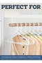 Plastic Hangers 50 Pack Durable & Strong Closet Organizers, Plastic Clothes Hangers with Built-in Hooks, Ideal Apartment or Dorm Room Essentials Space Saving Clothes Hanger for Coat, Shirt, Dress - 2